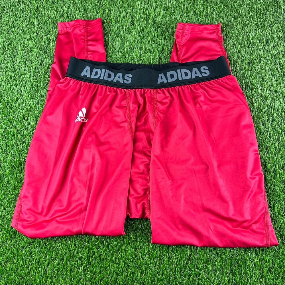 Adidas Climalite INDIANA Compression Tights Pants Hoosiers IU NO LOGO 3XL